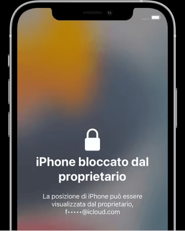 Inserire il codice schermo per sbloccare un iPhone bloccato dal proprietario