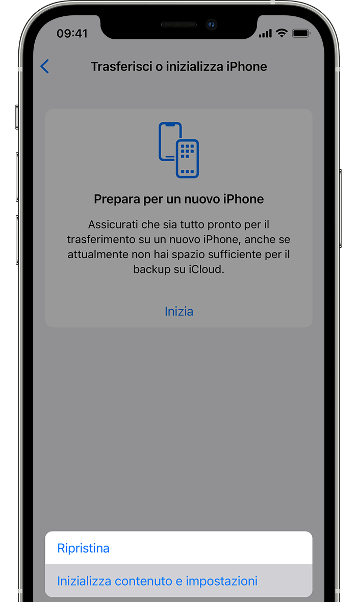 iOS 15 Ripristinare iPhone bloccato