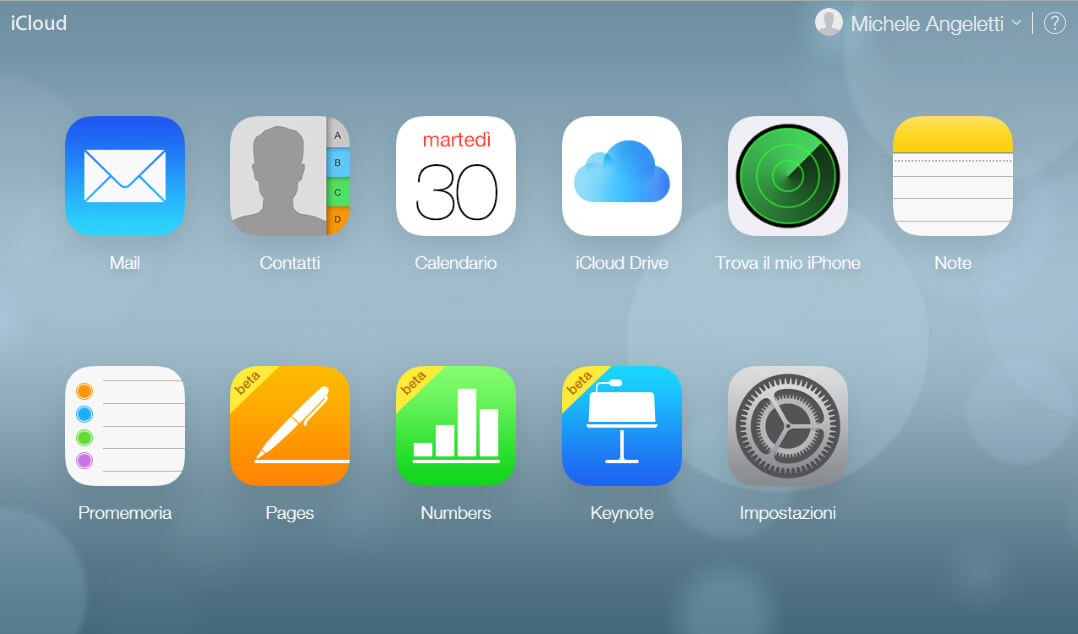 localizzare un iPhone rotto in iCloud