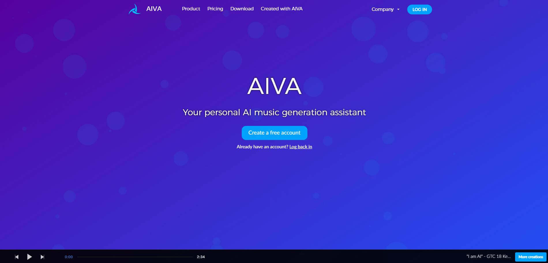 AIVA per creare canzoni con intelligenza artificiale