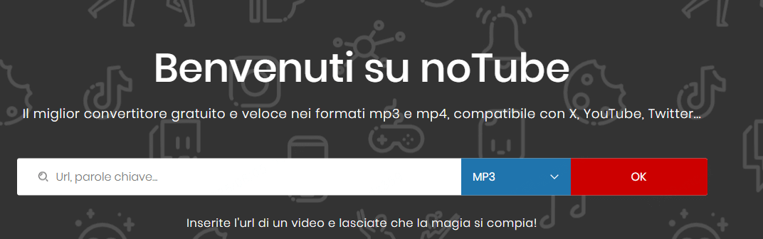 noTube per scaricare musica da youtube
