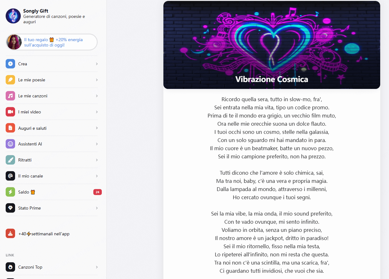 Songly-generatore di testi rap