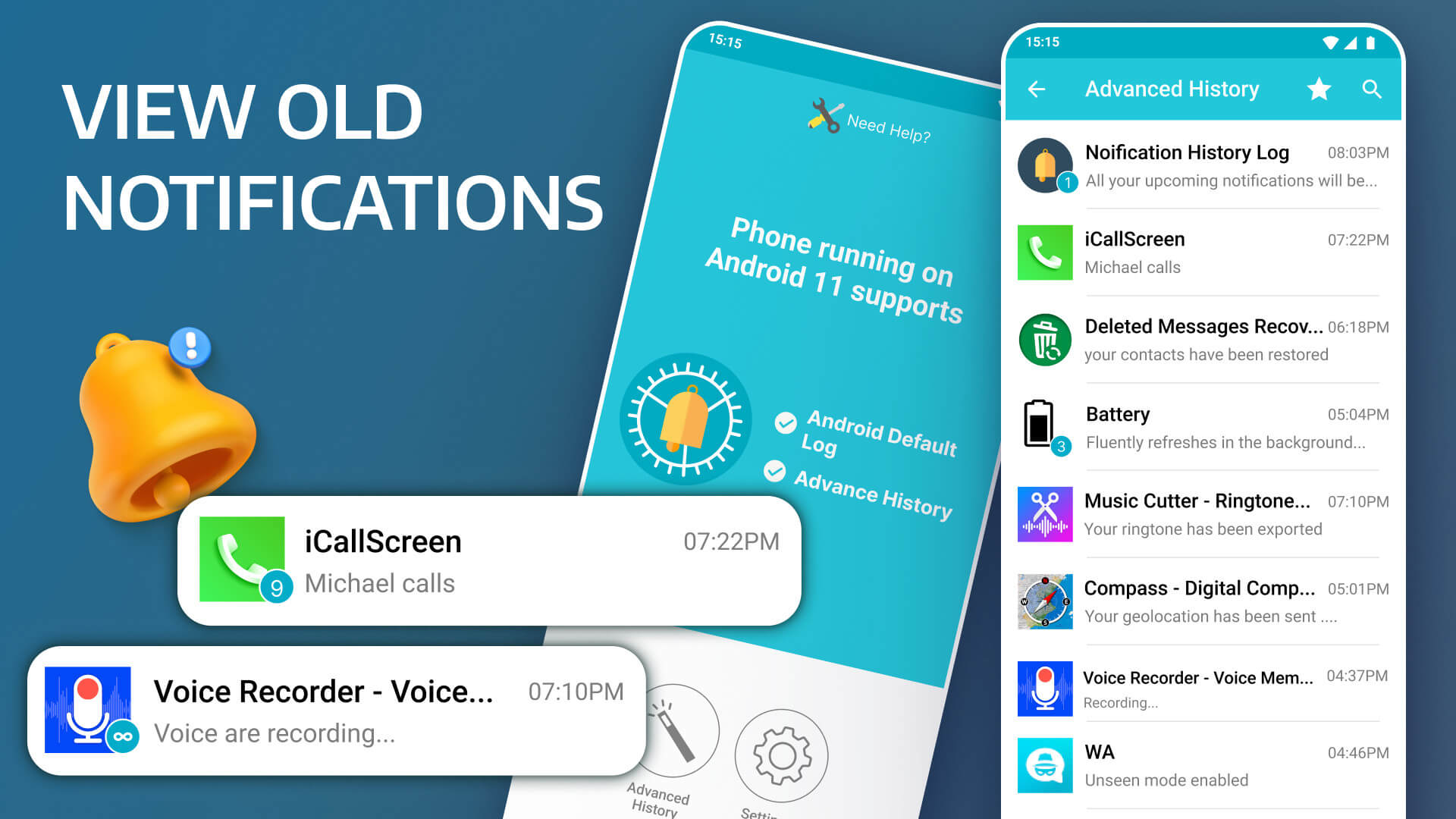 Notification History Log – Applicazione per vedere i messaggi cancellati da WhatsApp