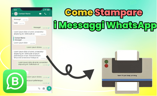 come stampare messaggi whatsapp