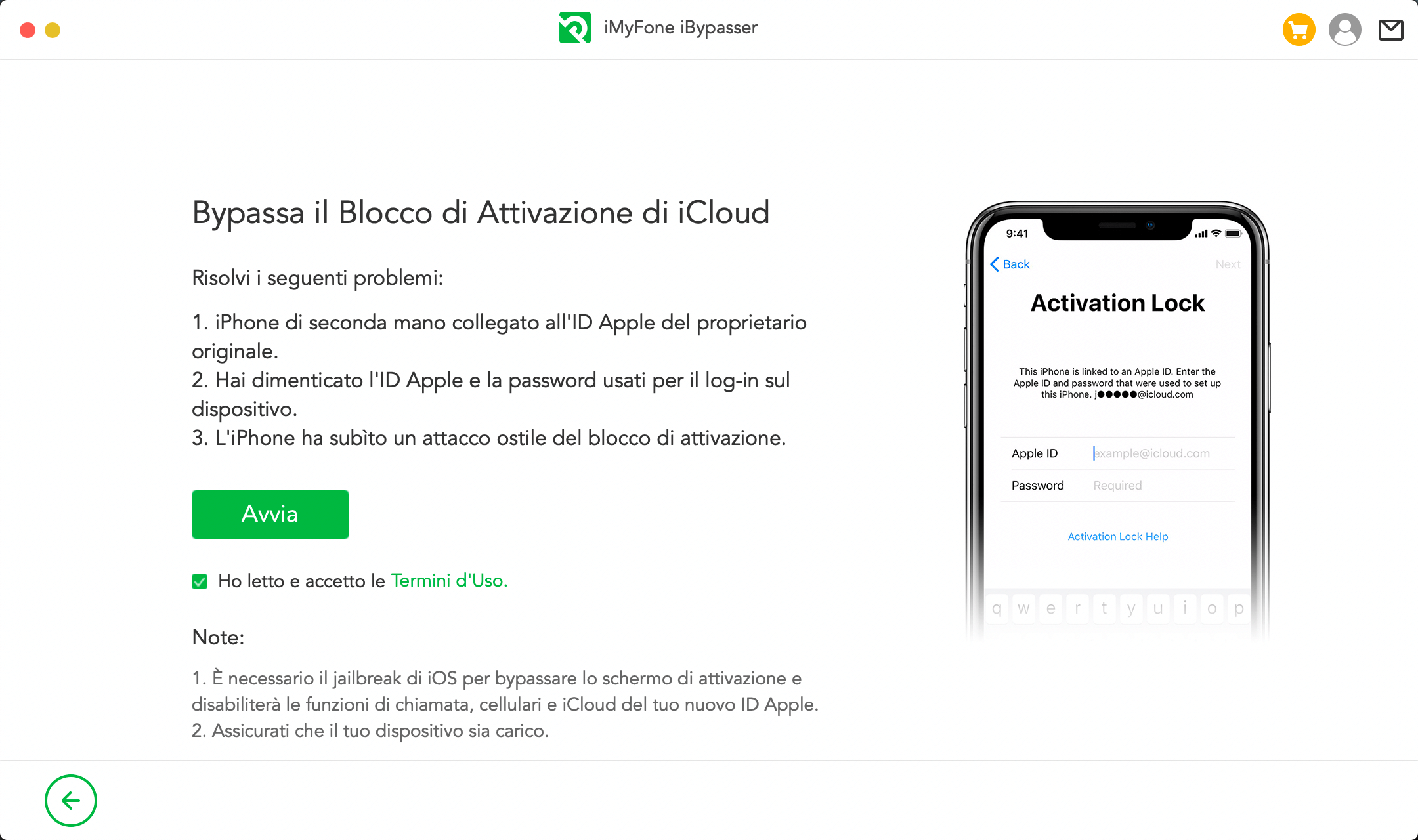 sbloccare iCloud iPhone con iBypasser
