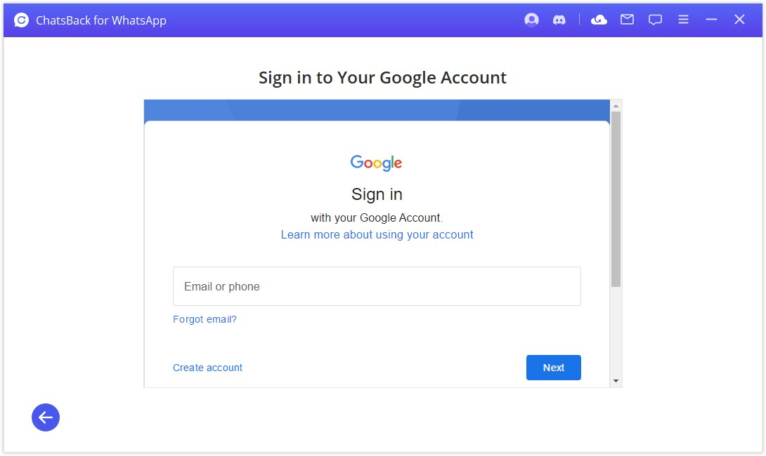 accedere all'account Google