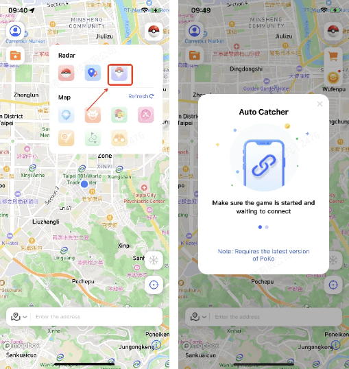 Virtual GO Plus su iOS con AnyTo