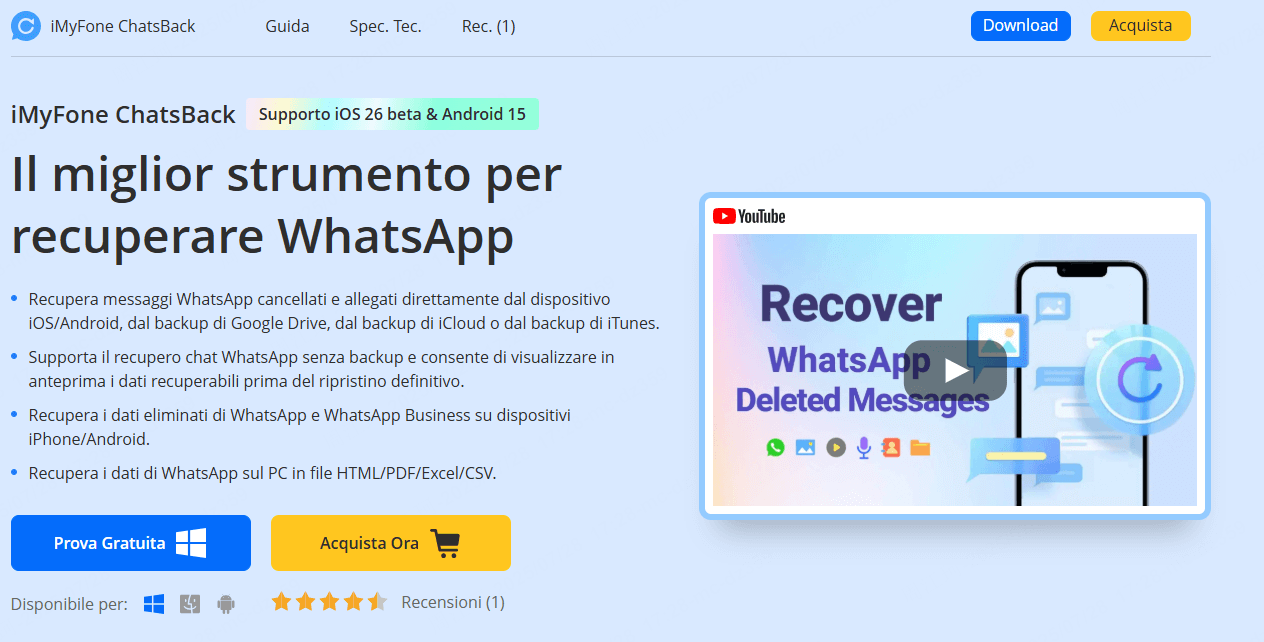 ChatsBack for WhatsApp