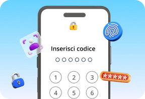 Icona per sbloccare l'iPhone