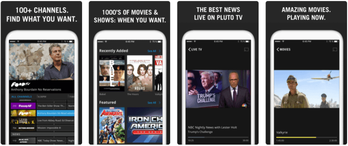 Le 5 migliori app gratuite per vedere film su iPhone & iPad nel 2018