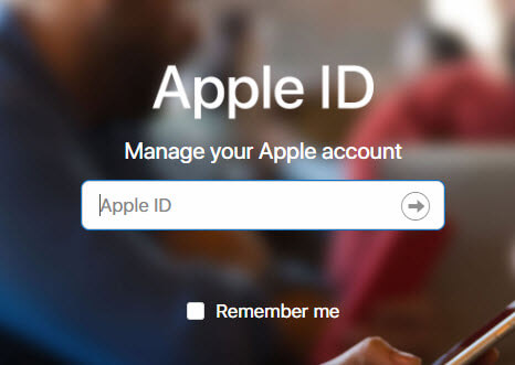 manage apple id