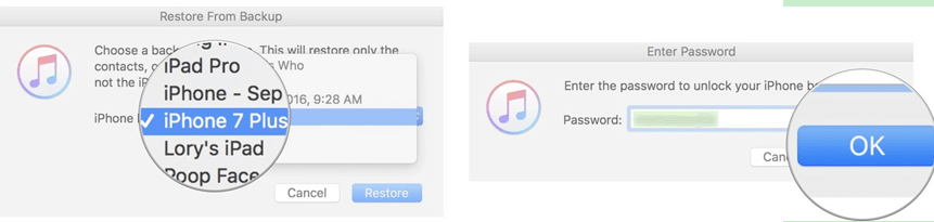restore ipod