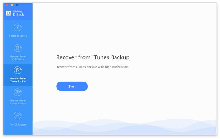 Recover Photos from iTunes Backup files