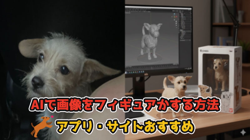 AI画像フィギュア化