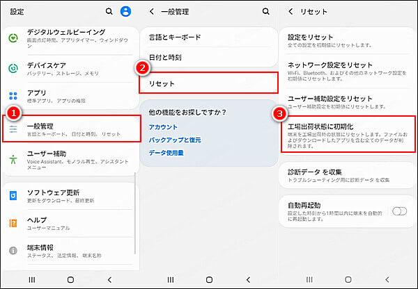 Galaxy初期化