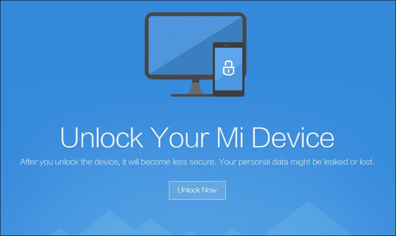 Unlock Your Mi Device - Xiaomi