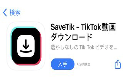 SaveTik　ロゴ