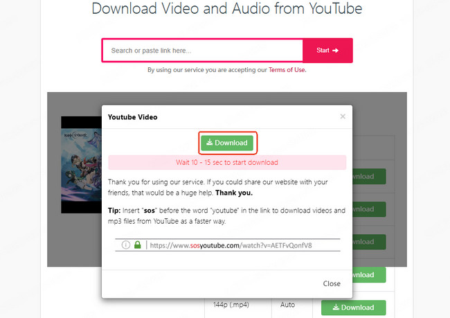 Y2mate　YouTube保存