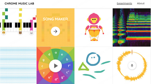 Chrome Music Lab　無料で曲を作る