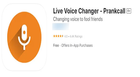 Live Voice Changer　アプリ　ロゴ