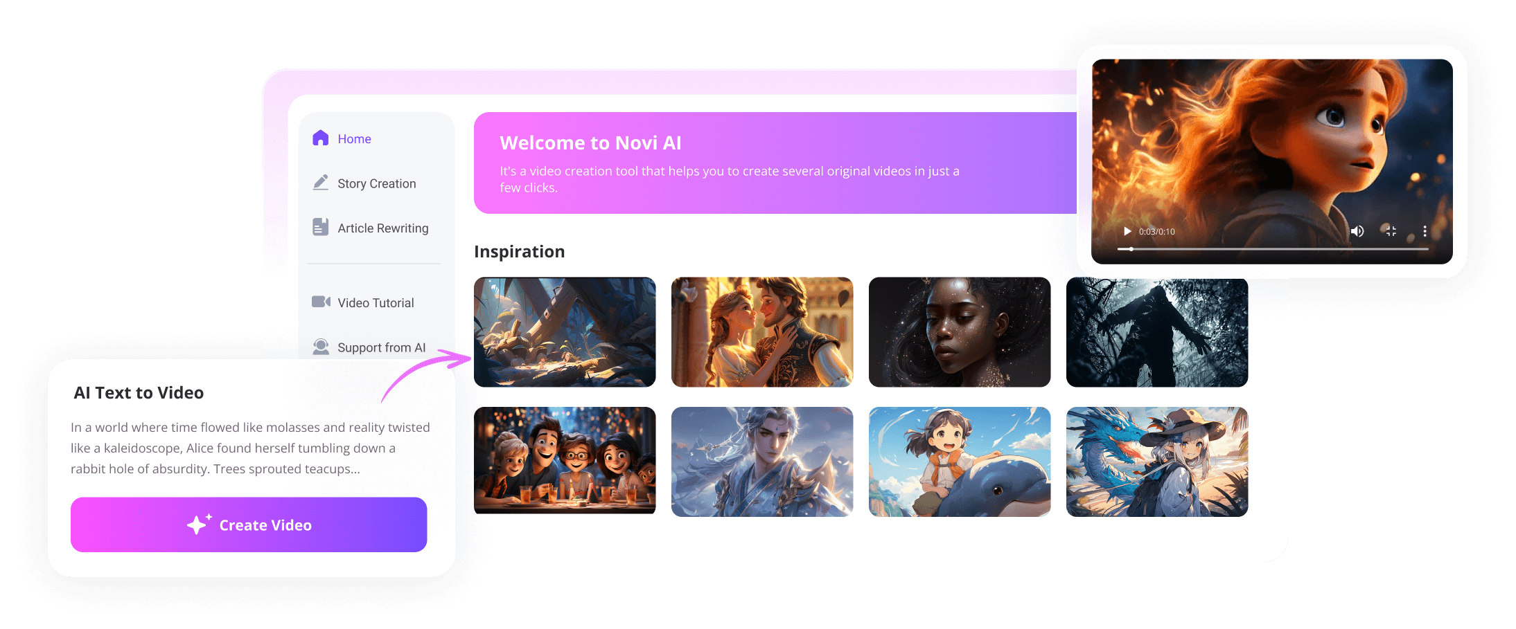 novi ai 動画生成ツール