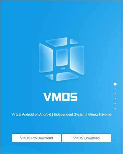 VMOSホーム画面