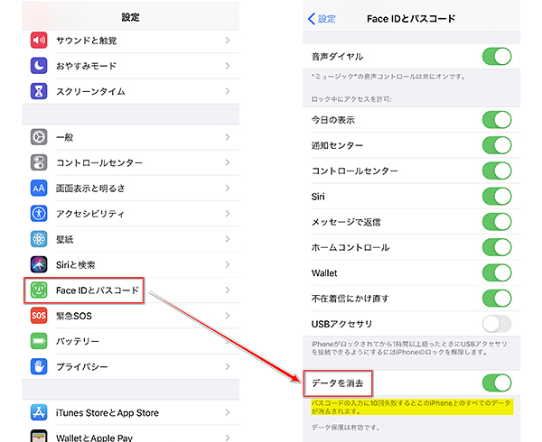 コンピュータを使わずにipadのロックを解除する方法