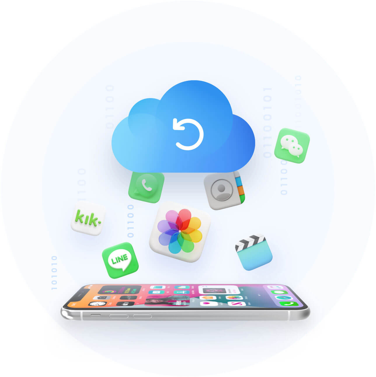 iCloudデータ復元ツール