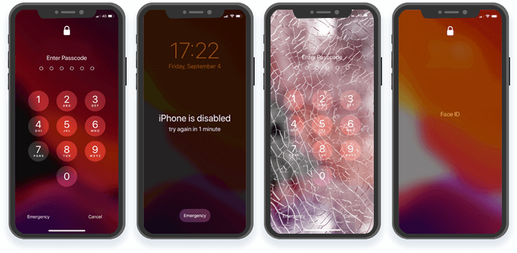 あらゆるシナリオでiPhoneのパスコードを簡単に解除