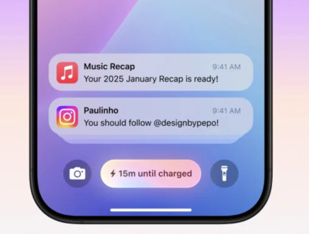 iOS 19 満充電までの残り時間 表示