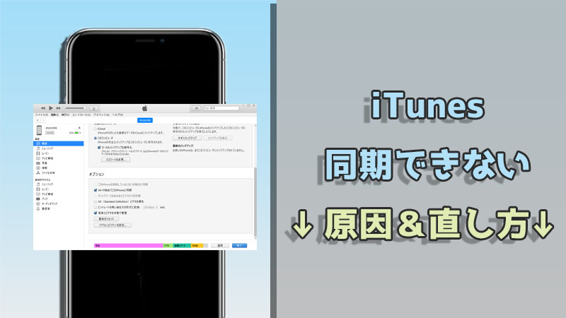 【 2024 更新】iTunesとiPhoneが同期できない時の解決策七選