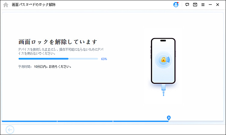 iPhone ロック解除