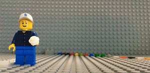 レゴのコマ撮り動画