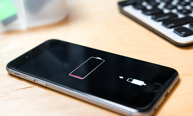 iPhone батареясы таусылды