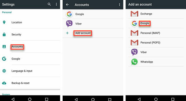 google frp құлпын қосыңыз