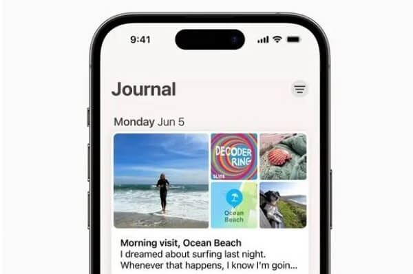 'Journal' 앱