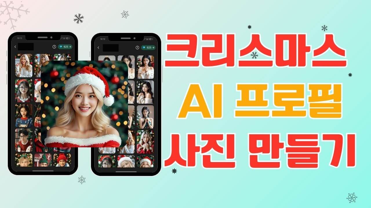 AI 크리스마스 프로필 사진 만들기 - 무료 AI 얼굴 바꾸기