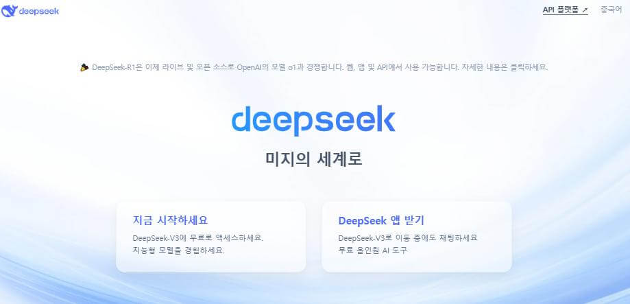 DeepSeek 공식 앱 다운로드