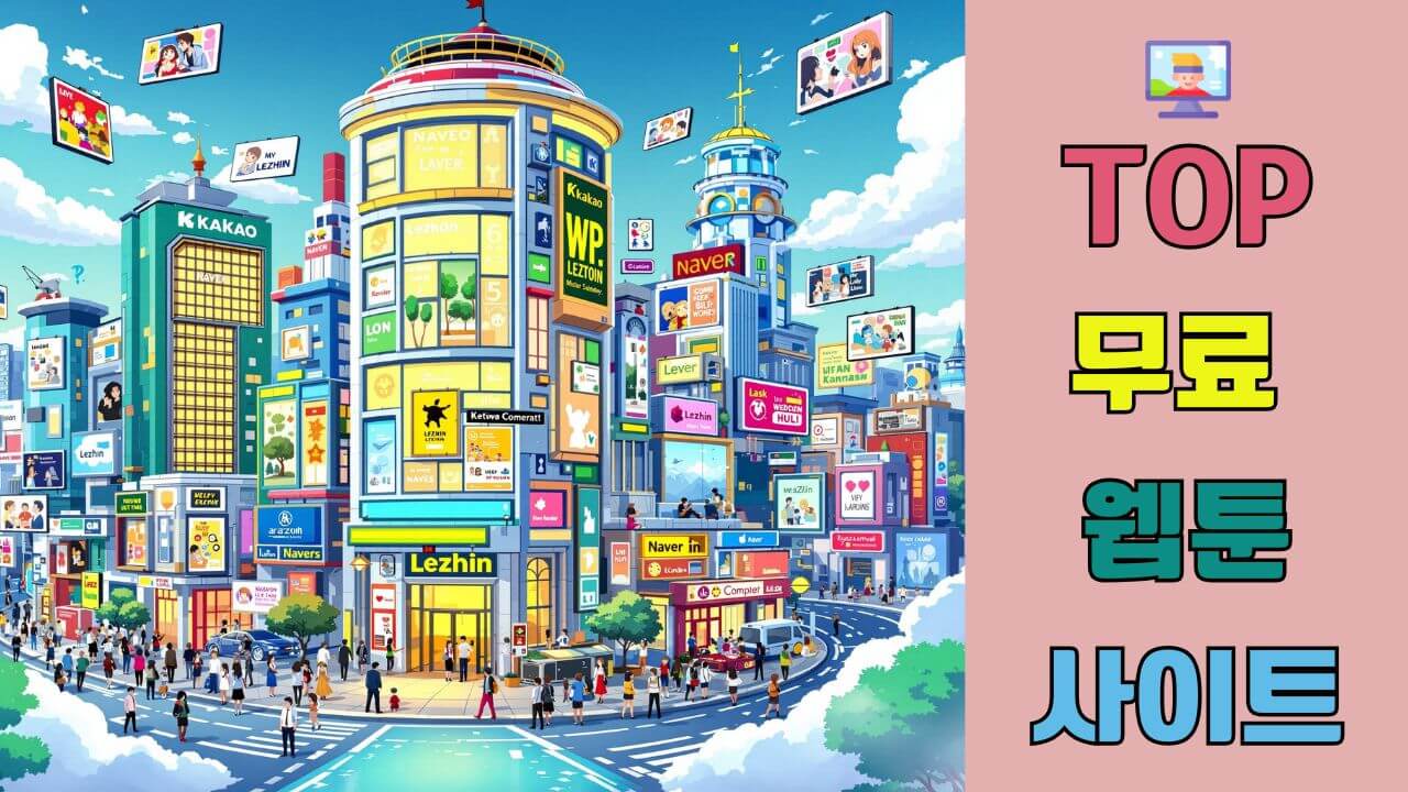 무료 웹툰 사이트