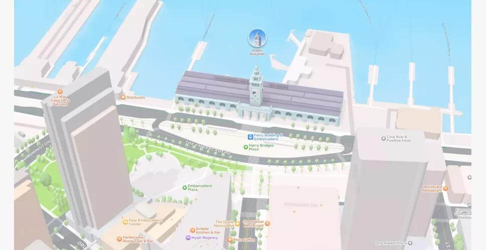 ios 15 애플 지도 도시 보기