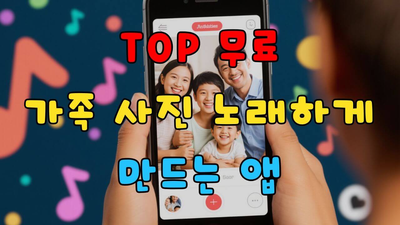 AI 가족 사진 노래 만들기 무료 프로그램