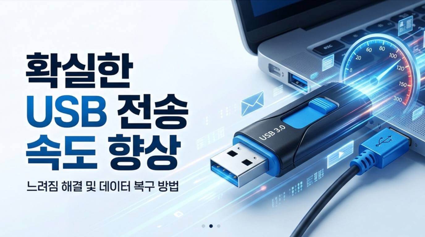 USB 전송 속도 올리기