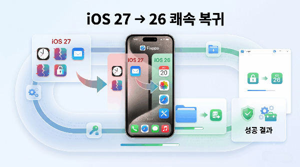 iOS 27 다운그레이드 방법