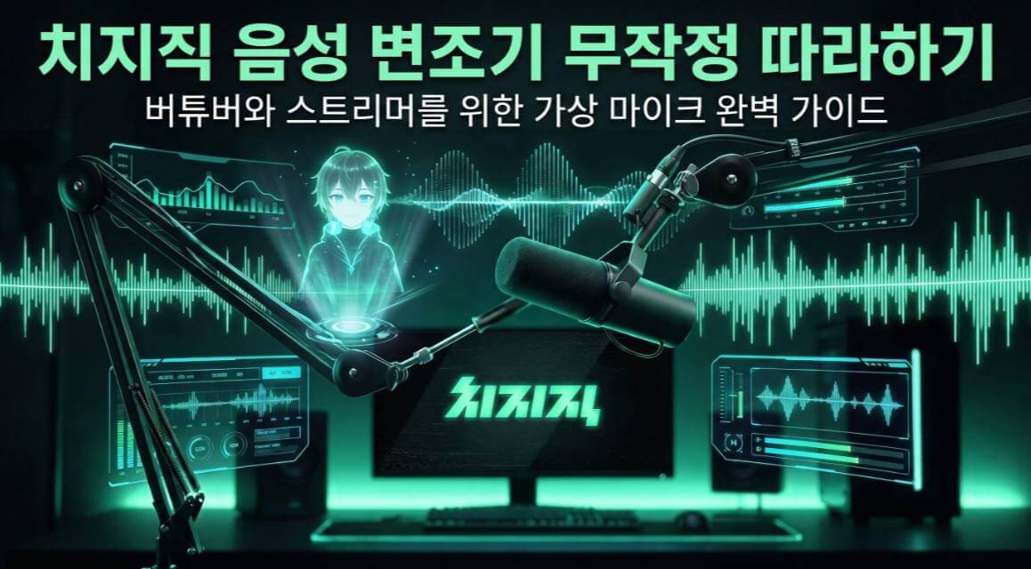 치지직 음성변조
