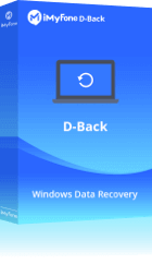 PC 용 D-Back  삭제된 파일 복구 도구