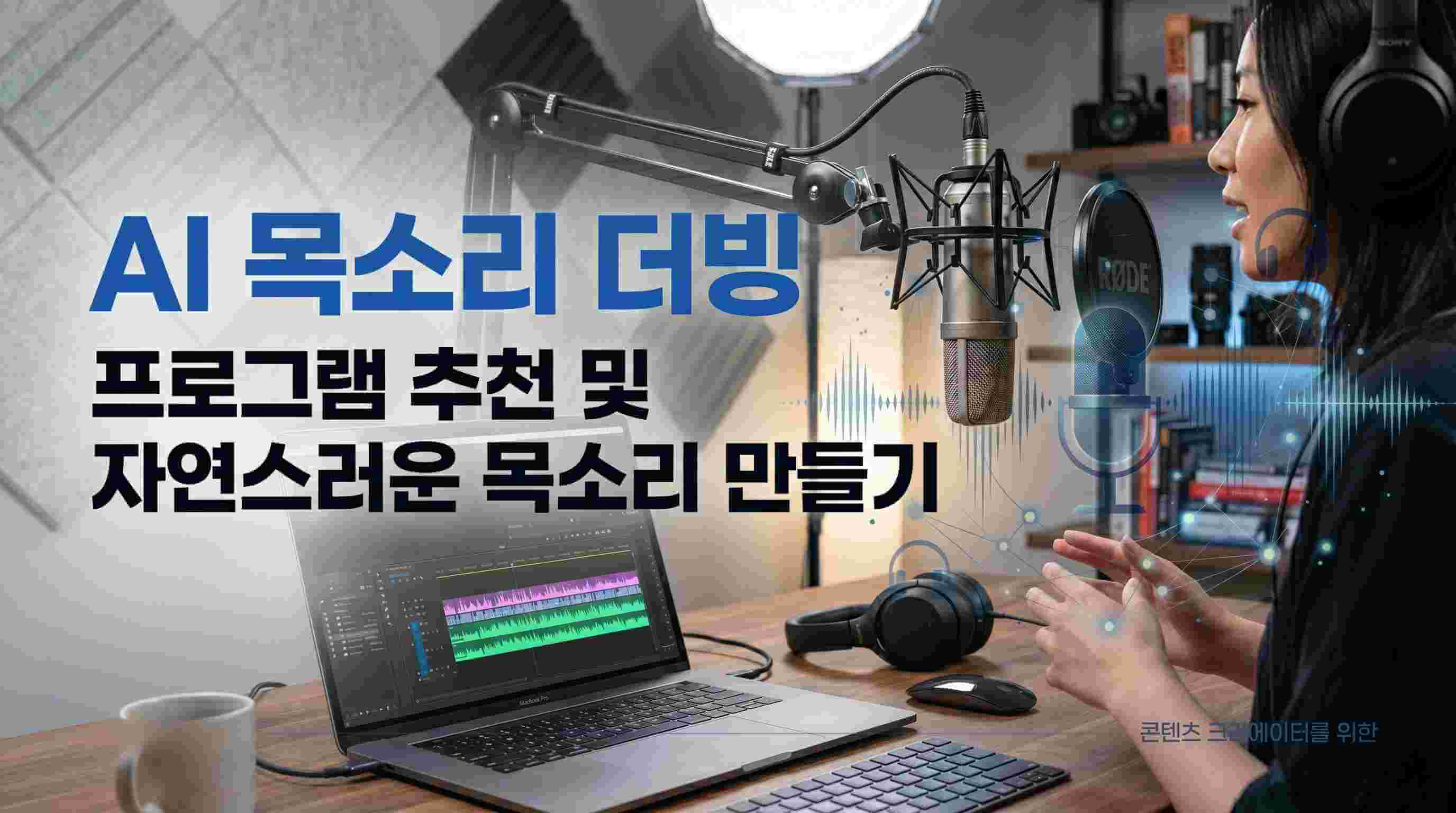 AI 목소리 더빙
