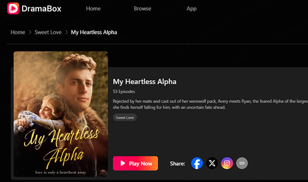 my heartless alpha watch full movie on dramabox