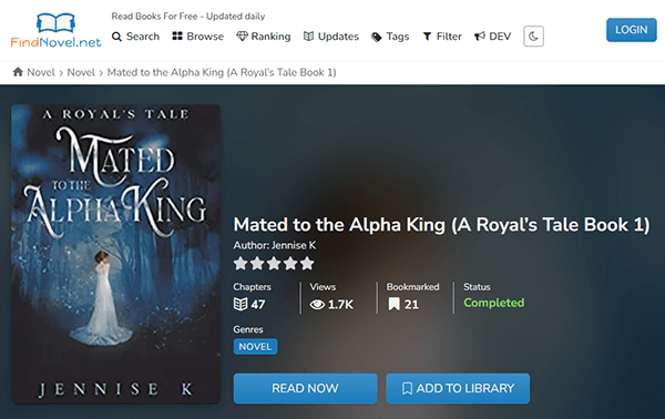 Read Mated to the Alpha King online free on AllNovelJr