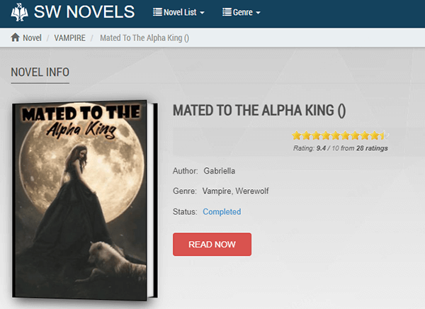 Read Mated to the Alpha King online free on swnovels