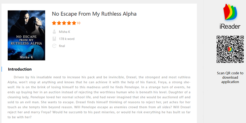 read no escape from my ruthless alpha free on ireader